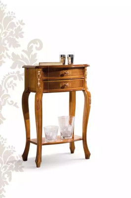 Classic r Side table Wooden storage table High quality console drawers