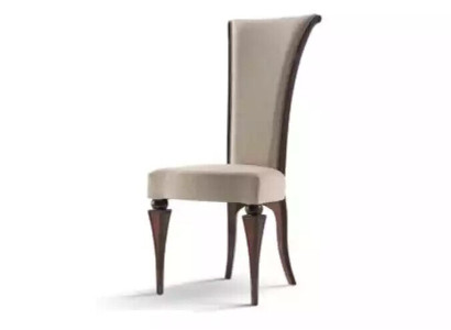 Armchair Gray Luxury Dining room Upholstery Elegant Chairs Classic new