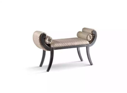 Classic Bench seat Fabric furniture Living room furniture Seat furniture Gray new