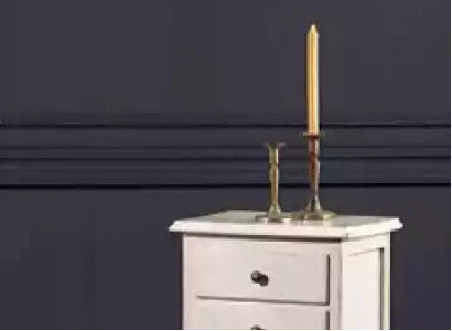 Luxury Bedside table Consoles Side table Wood Furniture Bedroom White new