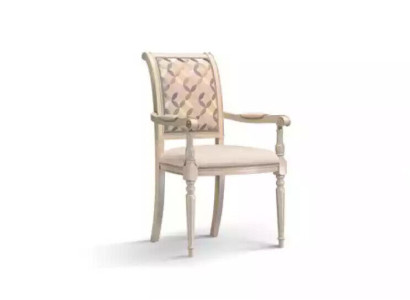 Dining room Wood Chairs Upholstery with Armrest Beige Chair Design Recliner