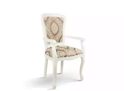 Classic r Chair Dining room chair Wood Brown Armrests Wooden chair Chairs