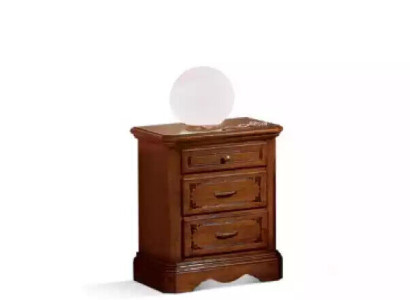 Design Bedside table Table Furniture Brown Wood Bedroom Side table new