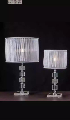 Luxurious White Table Lamp Crystal Chandelier Classic r Style new