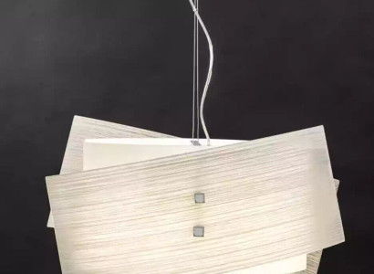 Stylish Ceiling light classic White hanging chandelier with 2x Lamps new