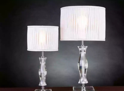 Classic r White Table Lamp Desk Lamp Crystal Lighting