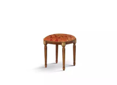 Stool Armchair Design Upholstery Footstool Classic Textile new Ottoman