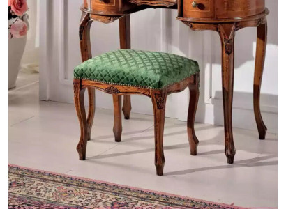 Classic r Wood Stool Textile Side Stool Bedroom Furnishings