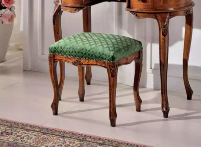 Classic r Wood Stool Textile Side Stool Bedroom Furnishings