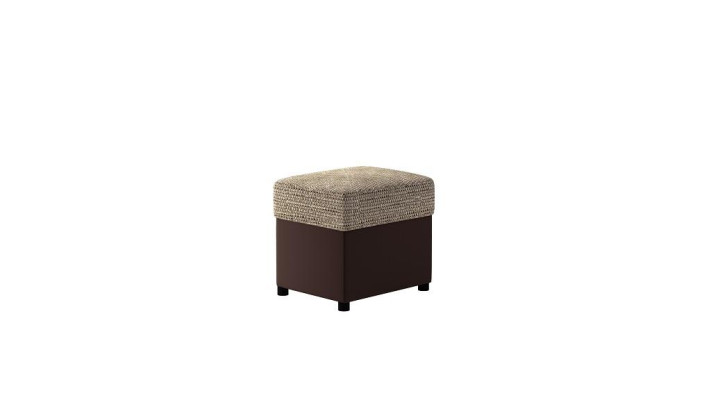 Stool Upholstered Stool Foot Shelf Furniture Living Benches Seat Textile Gray