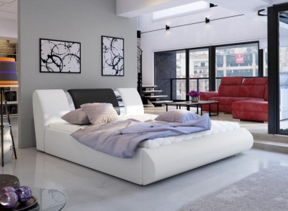 Luxury Box Spring Bed Black White Beds Bedroom Furniture Design Double Hotel