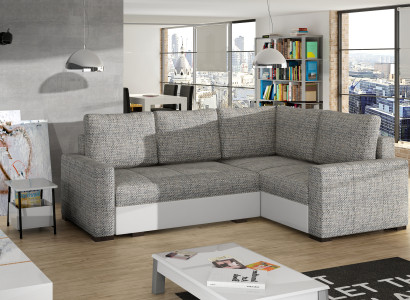 Design Corner sofa Sofa bed Bed function Couch Leather Upholstery Textile Sofas new 1469