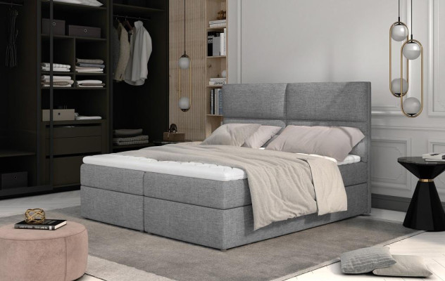 Designer Bed Chesterfield Textile Hotel Beds Double Bedroom Luxury 180x200
