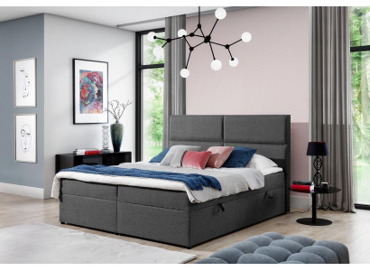 Designer Bed Chesterfield Textile Hotel Beds Double Bedroom Luxury 180x200