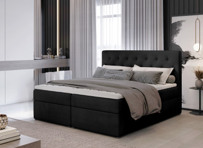 Bed Upholstery Design Luxury Hotel Beds Marriage 180x200cm Sleep Room Fabric