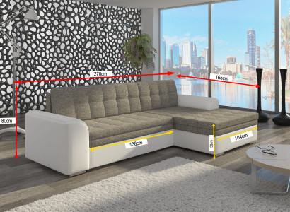 Design Sofa bed Sofa Upholstery Living room Corner sofa Couch Textl Fabric