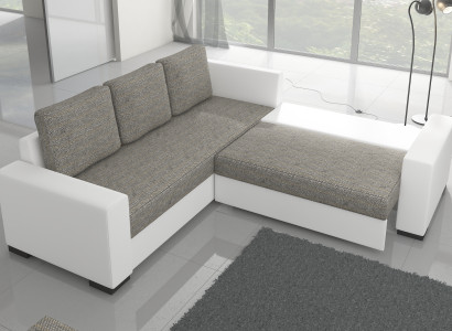 Design Sofa bed Sofa Upholstery Living room Corner sofa Seat Couch Fabric Suite