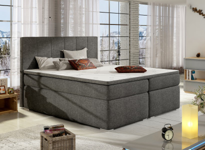 Leather bed Upholstery Bed Boxspring Beds 180x200cm bed base Mattress