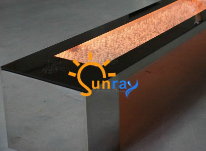 Modern Table LED bubble coffee bar table for office resturant Bar Club
