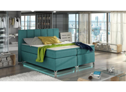 Luxury Designer Upholstered bed Bed Beds Designer bed Boxspring Textile 180x200 new