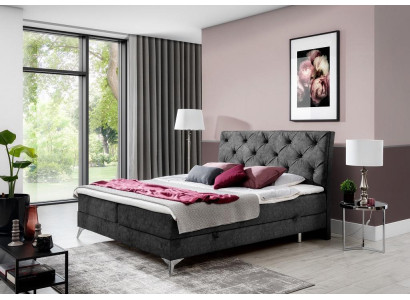 Bed Textile Upholstery Double Design Baroque Modern Style Chesterfield Beds Hotel