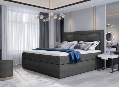 Textile Design Bed Double Beds Luxury Marriage Modern Hotel Frame Sleep
