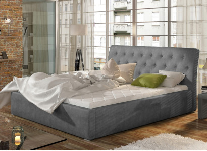 Upholstered bed Beds Bed Hotel Upholstery Designer Double Decoration Luxury Design
