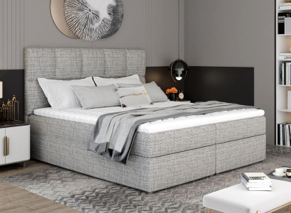 Designer Upholstered bed Bed Beds Double bed Marriage bed Designer bed box spring