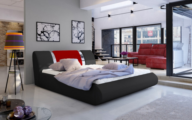 Luxury Bedroom Bed Decorative Upholstery Design 180x200cm Double Hotel Beds