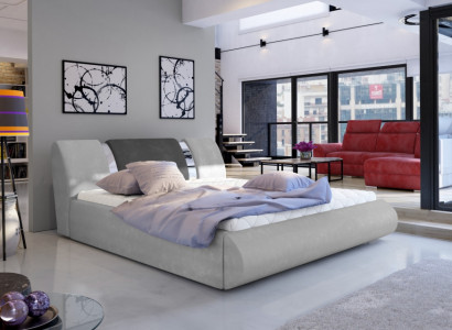 Luxury Bedroom Bed Decorative Upholstery Design 180x200cm Double Hotel Beds