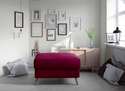 Stool Pouf Sofa Upholstery Side Stool Footstool Ottoman furniture stool Pink