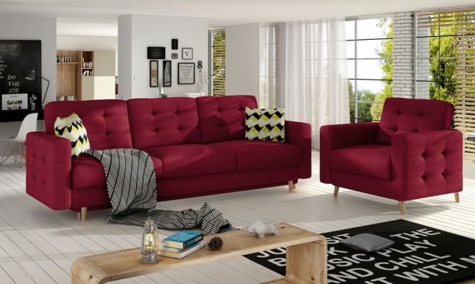 Chesterfield Couch Upholstery 3+1 Seater Upholstered furniture Sofa set Couches Sofas