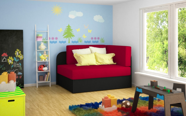 Children's sofa couch corner sofa upholstered sofa sofa bed sleeping function bed base room