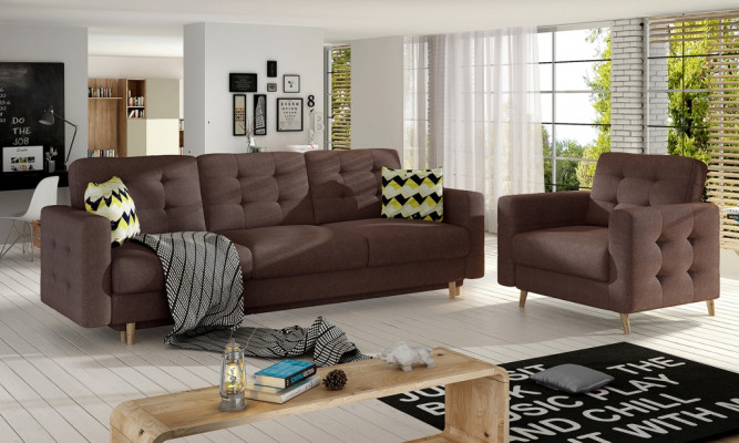 Chesterfield Couch Upholstery 3+1 Seater Upholstered furniture Sofa set Couches Sofas