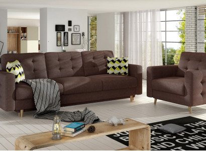 Chesterfield Couch Upholstery 3+1 Seater Upholstered furniture Sofa set Couches Sofas