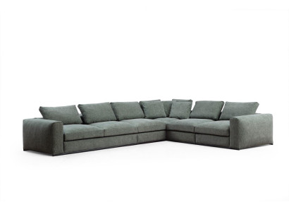 Living room Sofa 4 Seater Modern Couch Upholstery Seater Sofa green Wood