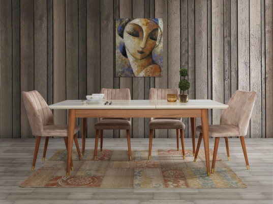 Dining table Dining room Style Modern Design Table Wood Furniture Luxury Tables