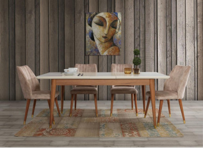 Dining table Dining room Style Modern Design Table Wood Furniture Luxury Tables