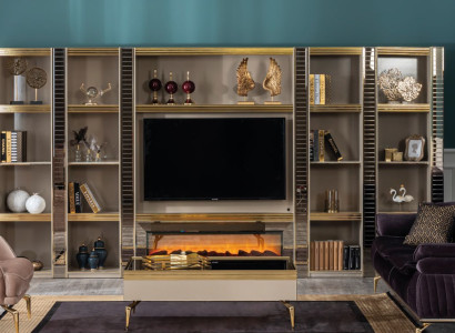 Living room Wonwand Wood Luxury Suite new Style Modern Luxury Beige