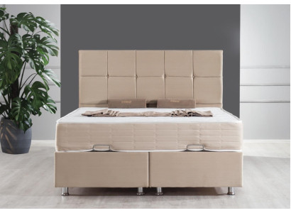 Luxury Box Spring Bed Double Beds Bedroom Furniture 120x200cm