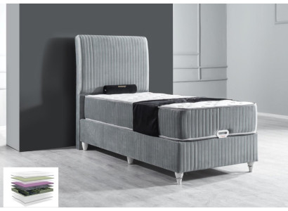 Luxury Box Spring Bed Hotel Single Beds with Mattress 90x200 Furniture