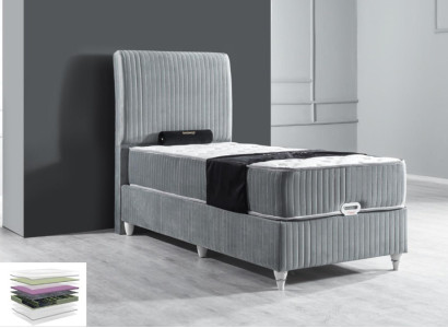 Luxury Box Spring Bed Hotel Single Beds with Mattress 90x200 Furniture