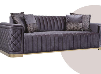 Luxury couch xxl sofa big couches 246cm velvet design furniture sofas fabric