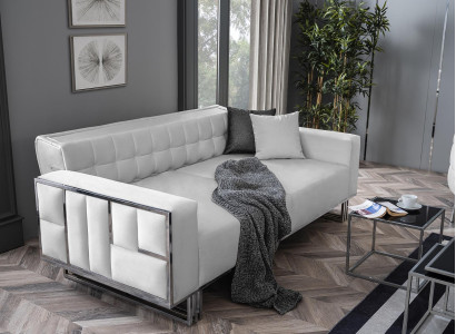 Adjustable Multifunction Couch Sofa Two-seater Couches Design Sofas White