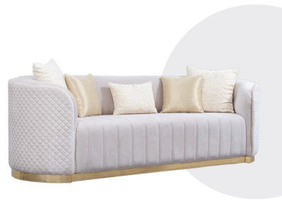 Oval Couch Two-seater Couches Furniture Sofa Furnishings Living room Sofas
