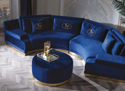 Round Corner sofa Fabric Sofa Round Couches Couch Round Corner sofa Upholstery Velvet