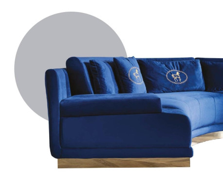 Round Corner sofa Fabric Sofa Round Couches Couch Round Corner sofa Upholstery Velvet