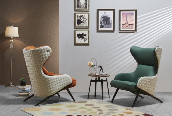 Living room Single Seater Sofa Couch Lounge Club Hotel Luxury Modern