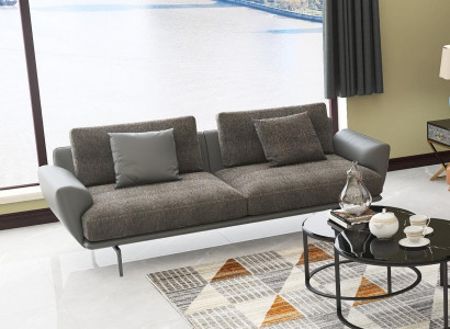 Two-seater Design Sofa 2 Seater Seat Couch Upholstery Suite Couches Fabric Sofas