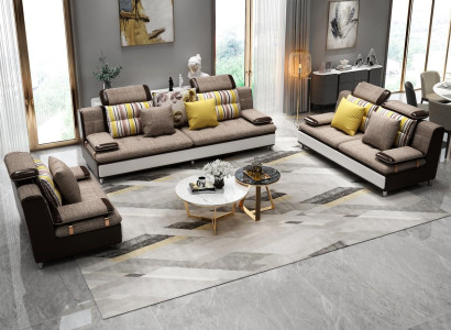 Design Three Seater Lounge Furniture 3 Seater Sofa Couch Upholstery Club Couches Sofas